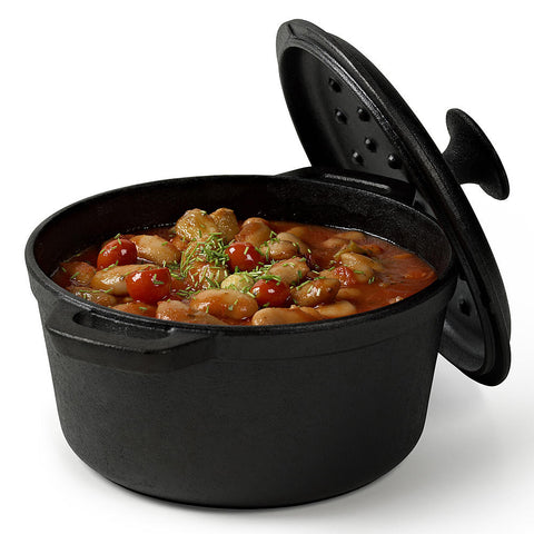 Essential-Home-Cast-Iron-Bean-Pot