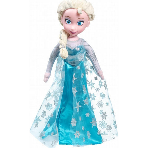 Disney Elsa Plush Vinyl Frozen - Blue