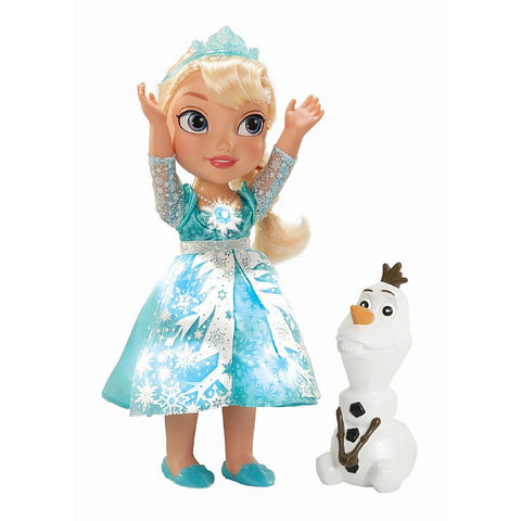 Singing elsa doll top with light up dress